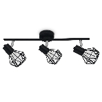 Светильник Ambrella light TR8622/3 BK/CH черный/хром E27*3 max 40W 460*91*175, фото5