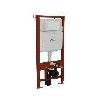 Инсталляция усиленная BAU IDEAL, клавиша BAU Round, белый/хром, фото6