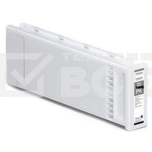 Картридж струйный EPSON T694100 (C13T694100) фото черный (700 мл) для SureColor SC-T3000, SC-T3200, SC-T5000, SC-T5200, SC-T7000, SC-T7200