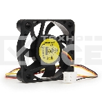 Вентилятор Gembird D50SM-12AS черный 50мм 4500rpm 24db 3-pin 827, фото4