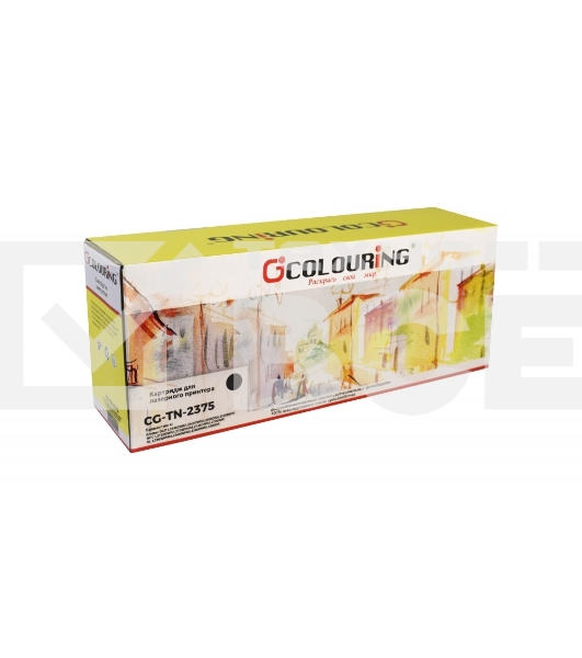 Картридж Colouring CG-TN-2375 чёрный (2600 стр.) для Brother DCP L2540DNR/L2560DWR/L2500DR/L2520DWR/ MFC L2720DWR/L2700DWR/L2740DWR/L2700WR/HL L2365DWR/L2340DWR/L2360DNR/L2300DR