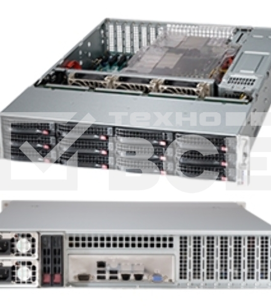 Корпус SuperMicro CSE-826BE1C-R920LPB 920W черный