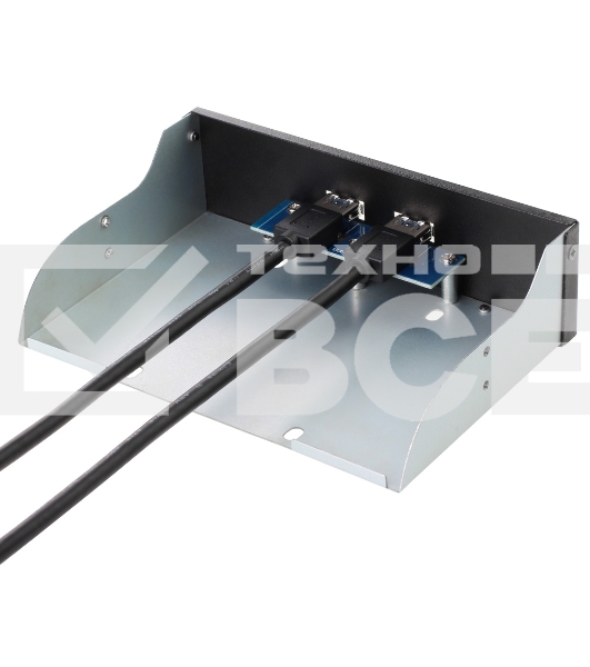 Панель CMU3-20 с двумя портами USB 3.0 в слот 5.25 компьютерного корпуса