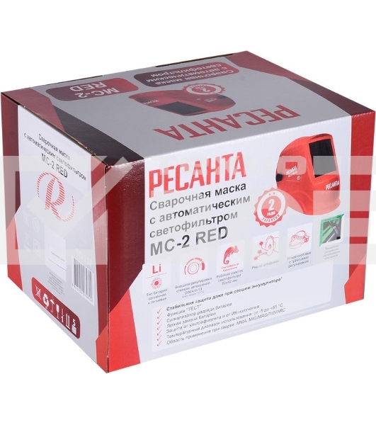 Сварочная маска МС-2 RED Ресанта