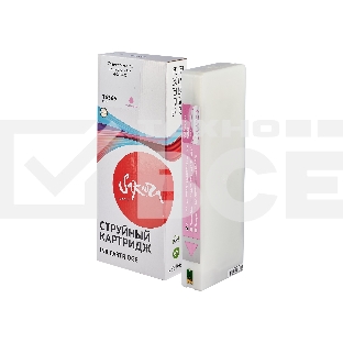Струйный картридж Sakura C13T636600 (T6366 Vivid Light Magenta) для Epson, пурпурный, 700 мл.