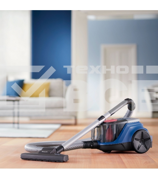 Пылесос Philips XB2123/09 синий, 360/850 Вт, уборка сухая, пылесборник контейнер 1.3 л