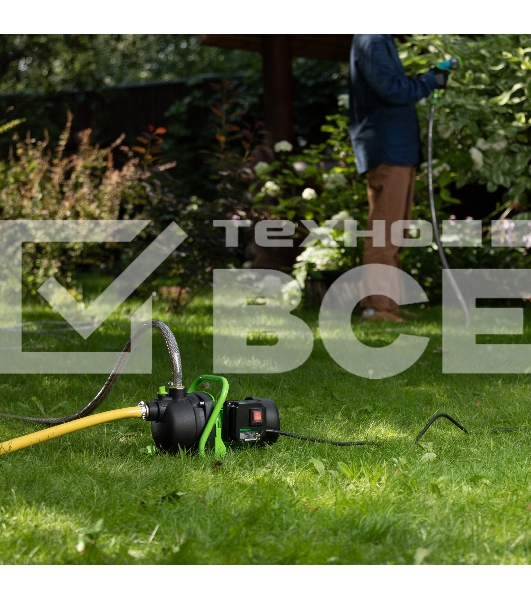 Садовый поверхностный насос Сибртех СПН850-П, 850 Вт, напор 42 м, 3500 л/ч, пластик