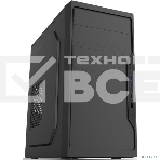 Компьютерный корпус Foxline FL-733R-FZ450R-U32C-PH mATX case, black, w/PSU 450W 12cm, w/2xUSB2.0, w/2xUSB3.0, w/1xType-C (USB2.0), w/2xcombo audio, w/pwr cord, w/o FAN, фото 1