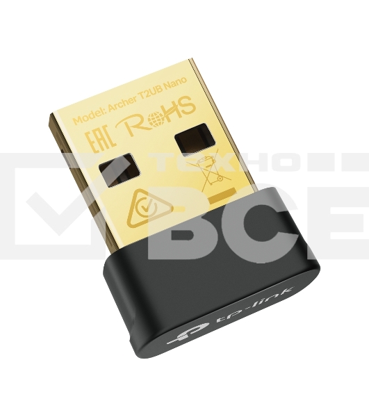 Ультракомпактный двухдиапазонный Wi-Fi USB-адаптер TP-Link Archer T2UB Nano AC600 Bluetooth 4.2