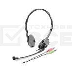 Гарнитура проводная с микрофоном Genius HS-200C черный, фото2
