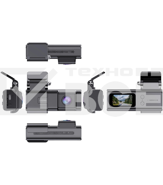 Видеорегистратор Digma FreeDrive 933W черный 4Mpix 1440x2560 1440p 110гр. SA 223