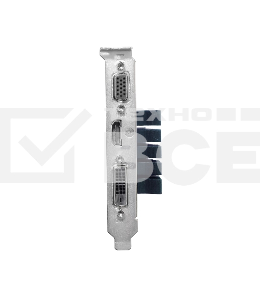 Видеокарта Asus PCI-E GT710-SL-2GD5-BRK-EVO NVIDIA GeForce GT 710 2Gb 64bit GDDR5 954/5012 DVIx1 HDMIx1 CRTx1 HDCP Ret low profile