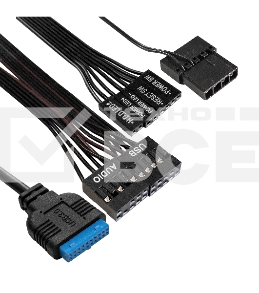 Компьютерный корпус Minitower ExeGate mEVO-7805 (mATX, без БП, 2*USB+1*USB3.0, аудио, черный, с 2*RGB подсветкой)