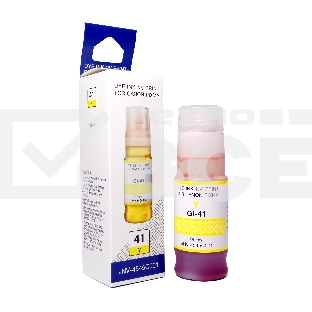 Чернила NVP GI-41 Y (NV-4545C001) для Canon Pixma G1420, G2420, G3420, G2460, G3460 (70 мл) Yellow (в коробке) совместимые
