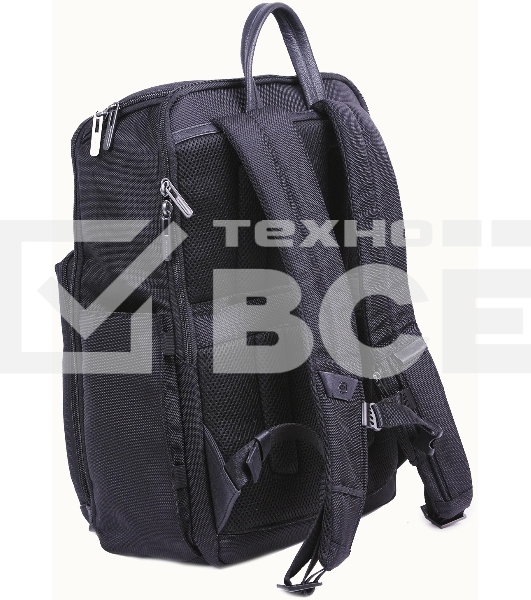 Рюкзак Piquadro Brief2 CA6648BR2/N черный нейлон/натур.кожа