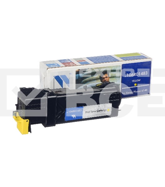 Картридж лазерный NVPrint совместимый Xerox 106R01483 YELLOW для Phaser 6140 (2000k)