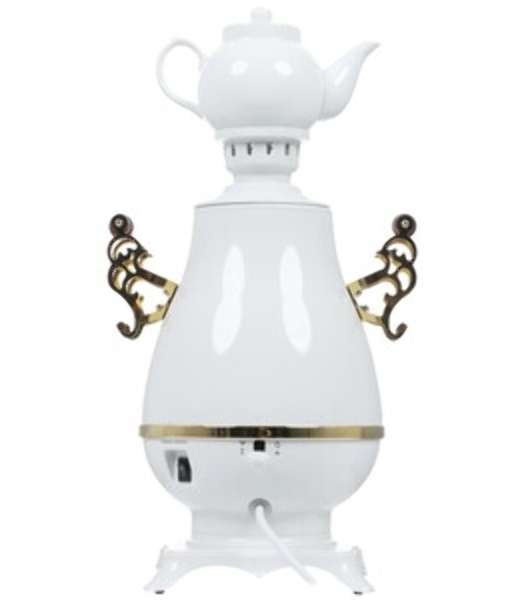 Самовар Centek CT-0092 B (черн+рисунок+золото), 4.0л, 2300 Вт, поддерж.t + LED индикатор