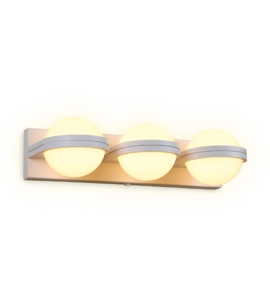 Настенный светильник FW557/3 SWH белый песок LED 3000K 15W 370*80*138