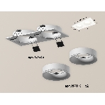 Комплект встраиваемого светильника Ambrella light XC7635001 SWH белый песок MR16 GU5.3 (C7635, N7010), фото2