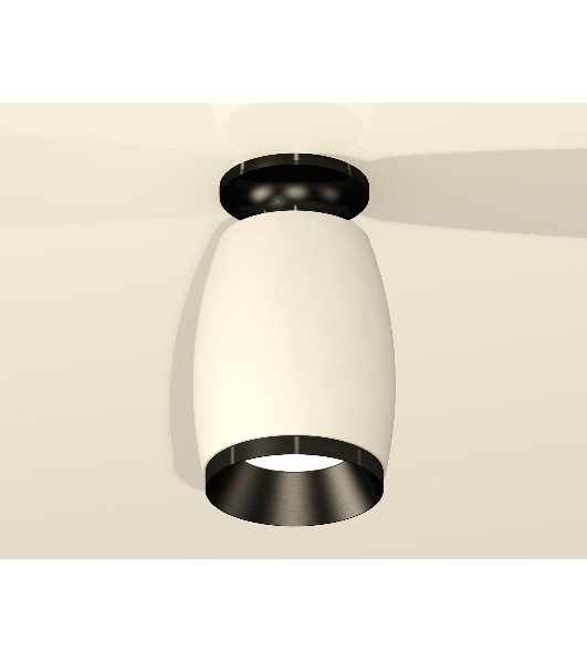 Светильник Ambrella Light XS1122041 SWH/PBK белый песок/черный полированный MR16 GU5.3 (N6902, C1122, N7031)