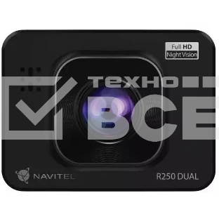 Видеорегистратор Navitel R250 DUAL DVR черный 1Mpix 1080x1920 1080p 140гр. AC5401