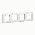 Рамка Рамка 4 поста белая, фото2