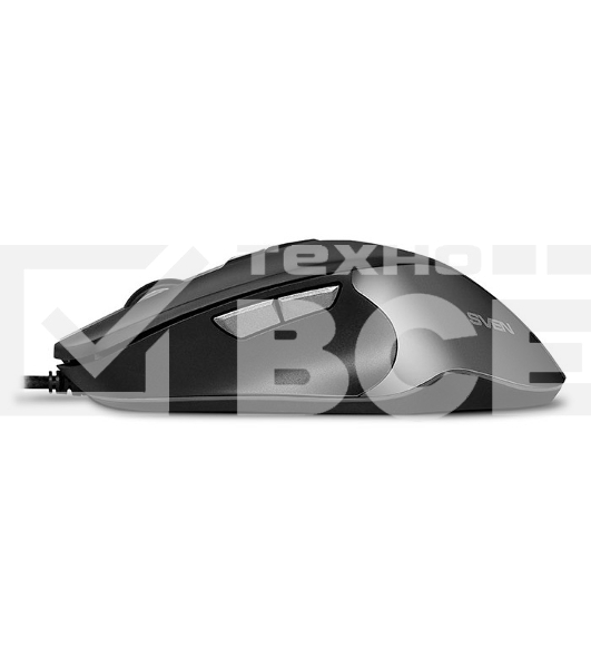 Мышь проводная SVEN RX-G970 черный, 4000 dpi, USB, кнопки - 7