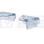 Прозрачные треугольные накладки-протекторы для мебели (4.3*4.3*2.1 см). 4 шт. , фото5