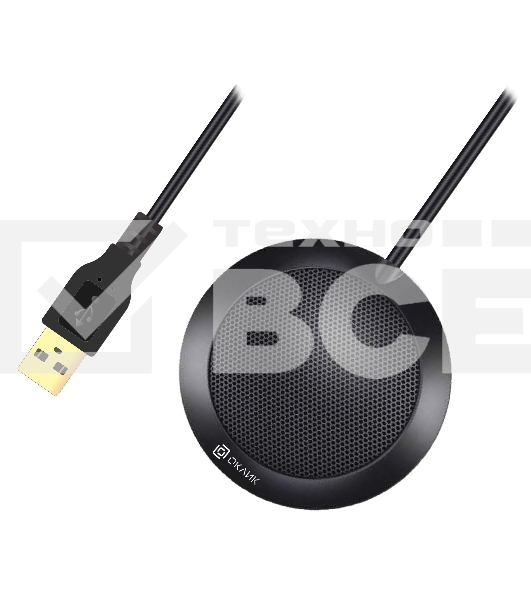 Микрофон проводной Oklick/Оклик MP-M550 2м черный