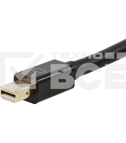 Кабель-переходник Mini DisplayPort M -> Display Port M  4K*60 Hz 1,8м VCOM <CG682-1.8M>