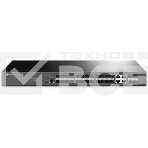Коммутатор TP-Link JetStream 24-портовый управляемый SFP уровня 2+, 20 гигабитных SFP-портов и 4 гигабитных комбинированных порта SFP/RJ45, фото5
