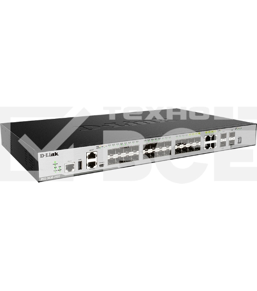 Коммутатор D-Link DGS-3630-28SC/A2ASI 4G 20SFP 4SFP+ управляемый