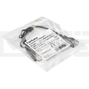 Конвертер HDMI-DisplayPort ExeGate EX-A-HDMIM-DPFU2-0.15 (19M/U2AM+20F, с питанием USB2.0)