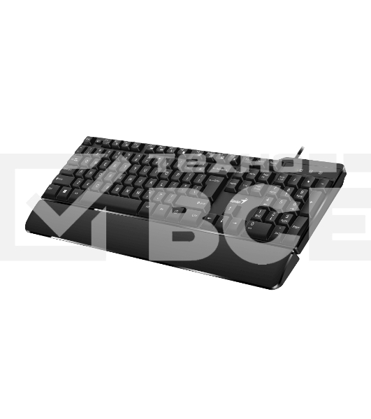 Клавиатура Genius keyboard KB-100XP проводная, USB, чёрный