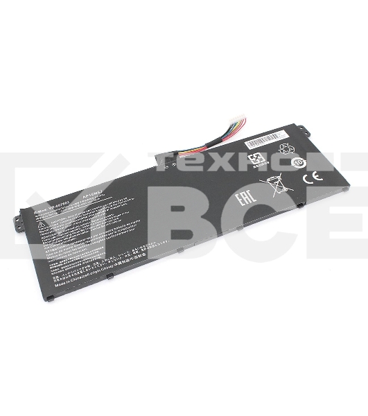Аккумуляторная батарея для ноутбука Acer Aspire 3 A315-21 (AP16M5J) 7.4V 4800mAh OEM