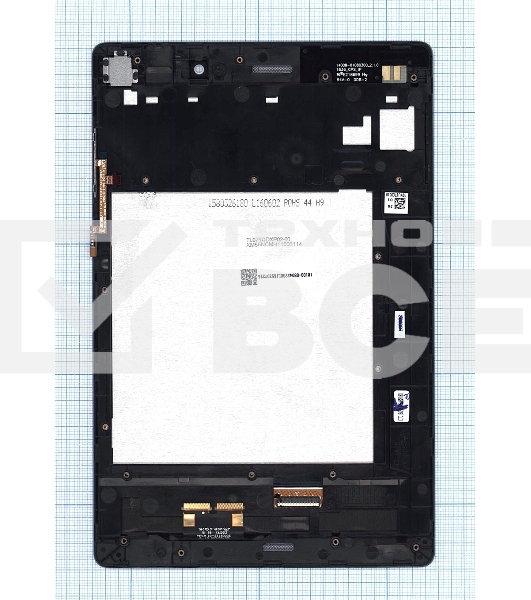 Модуль (матрица + тачскрин) для Asus ZenPad S 8.0 Z580 Z580C Z580CA белый с рамкой