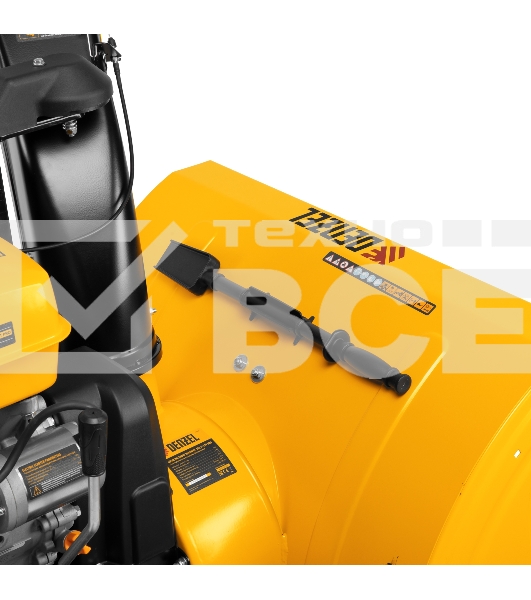 Бензиновая снегоуборочная машина SBL 711DT PRO, 420cc, гусеницы, эл.старт, блок. дифф.  Denzel