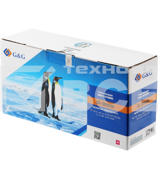 Картридж лазерный G&G GG-Q6003A пурпурный (2000 стр.) для HP CLJ 1600/2600/2605N, LBP 5000/5100