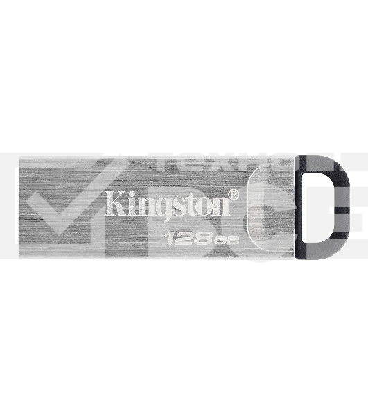 Флеш диск Kingston 128Gb DataTraveler KYSON <DTKN/128GB>, (USB 3.2, 200 МБ/с при чтении, 60 МБ/с при записи)