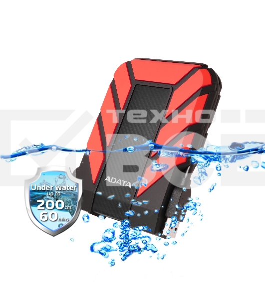 Внешний жесткий диск AData USB 3.0 1Tb AHD710P-1TU31-CRD HD710P DashDrive Durable 2.5