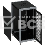 Шкаф серверный Sysmatrix (SL 6827.932) напольный 27U 600x800мм пер.дв.перфор. металл 800кг черный IP20, фото2