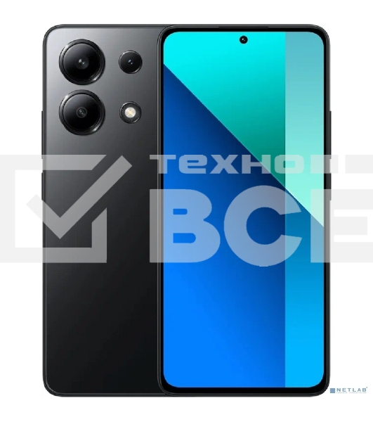 Смартфон Xiaomi Redmi Note 13, 8/512Gb, черный