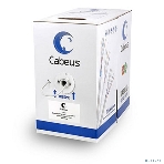 Кабель Cabeus UTP-4P-Cat.5e-PATCH-GY Кабель витая пара UTP (U/UTP), категория 5e, 4 пары, 7x0.20мм (24 AWG), многожильный (patсh), серый (305 м), фото3