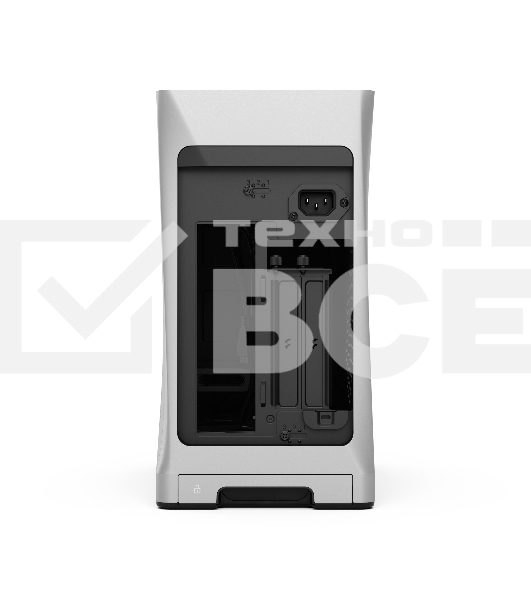 Компьютерный корпус без блока питания Fractal Design Era 2, SFF, 2x120мм, 2xUSB-A 3.0 + 1xUSB 3.2 Type-C, SFX PSU Support, mITX Silver