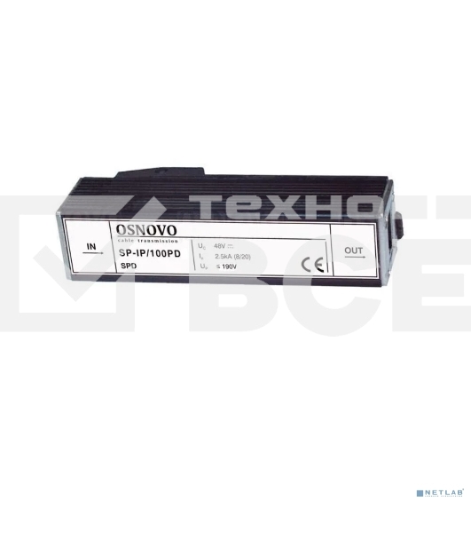 Грозозащита Osnovo SP-IP/100PD