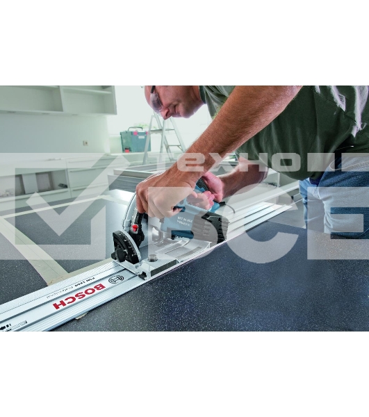 Пила циркулярная BOSCH GKT 55 GCE (0.601.675.000)1400Вт 3600-6250об/мин 165х20мм пр.57мм ПОГРУЖНАЯ