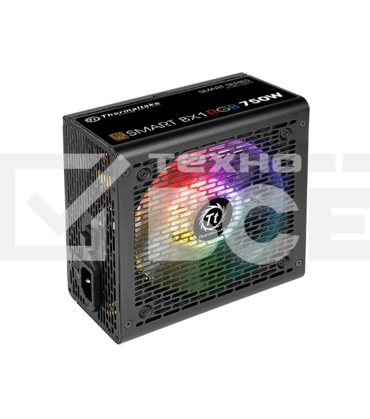 Блок питания Thermaltake Smart PS-SPR-0750NHSABE-1, 750Вт, 80 PLUS Bronze, 120мм, черный