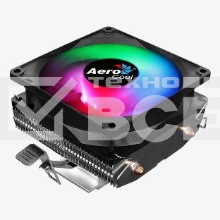 Кулер для процессора AeroCool / Formula Air Frost 2 черный/серебристый, 90 мм, алюминий/медь, 1800 об/мин, 25.7 дБ, 3 pin, 110 Вт, 78 мм