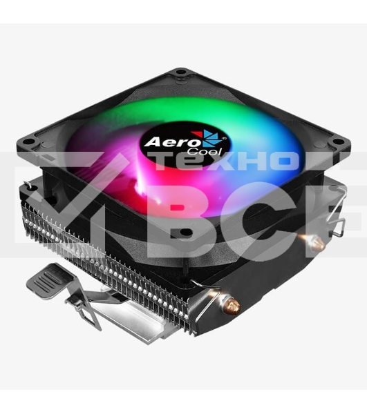 Кулер для процессора AeroCool / Formula Air Frost 2 черный/серебристый, 90 мм, алюминий/медь, 1800 об/мин, 25.7 дБ, 3 pin, 110 Вт, 78 мм