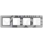 Рамка 4 поста дымчатый Inspiria, фото2